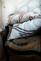 Diagonal Pizarra Indiano Fabric by Coordonné