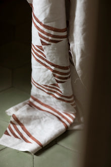 Diagonal Siena Indiano Fabric by Coordonné