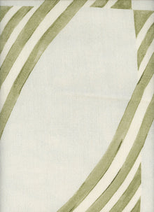 Diagonal Pistacho Indiano Fabric by Coordonné