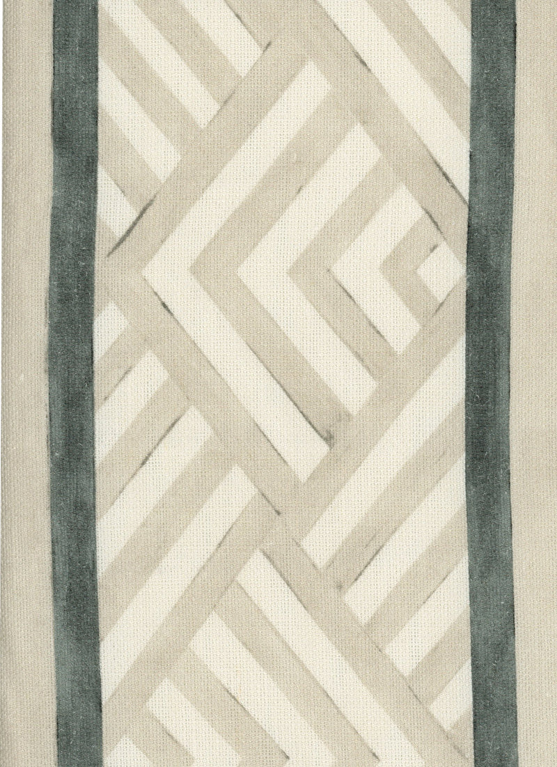 Raya Decó Pizarra Indiano Fabric by Coordonné