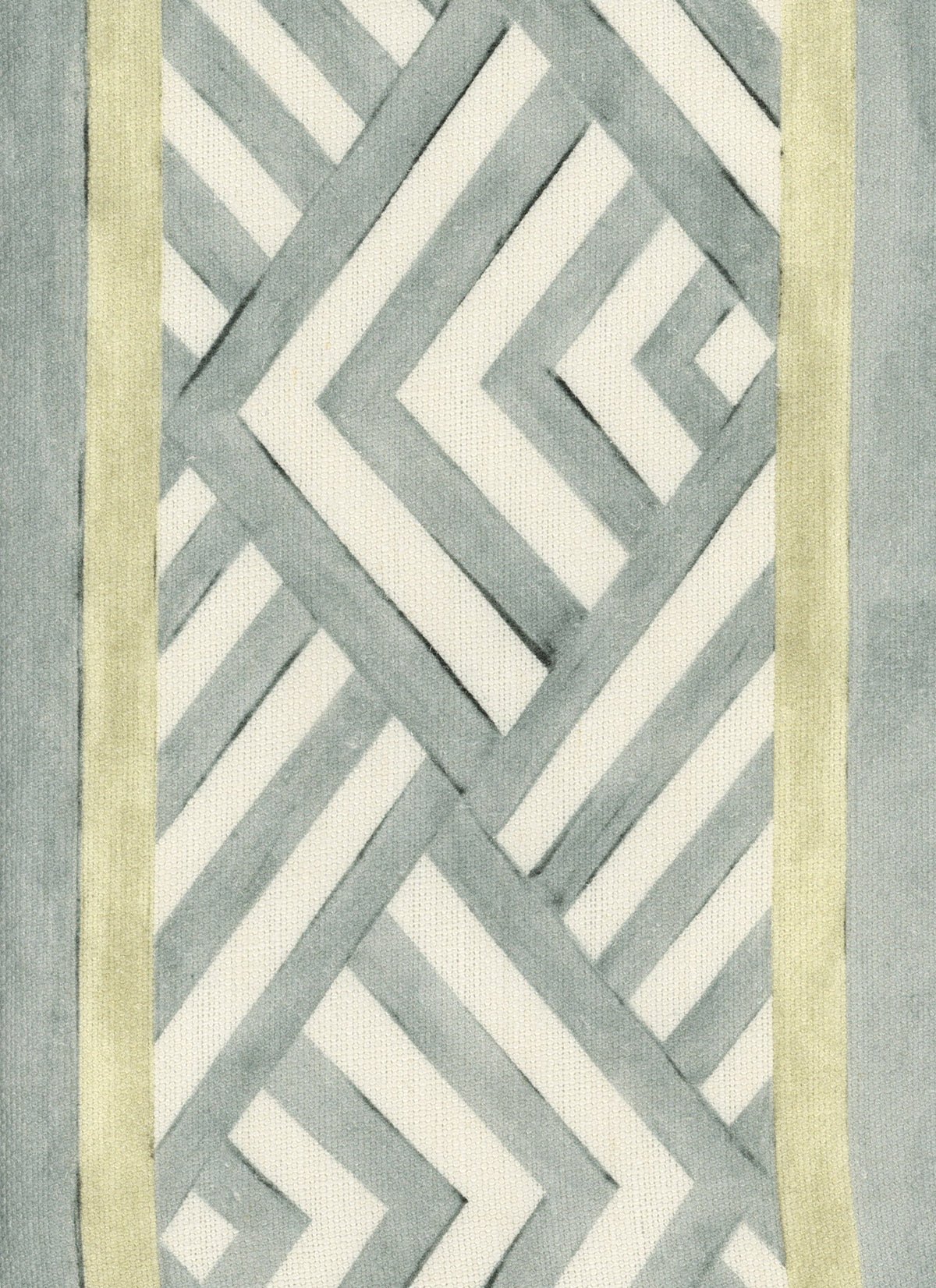 Raya Decó Pistacho Indiano Fabric by Coordonné