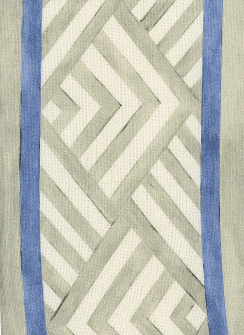 Raya Decó Indigo Indiano Fabric by Coordonné