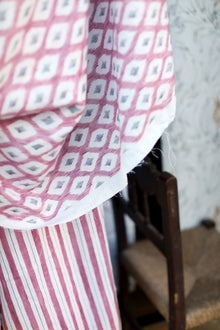 Ojo de Perdiz Cereza Indiano Fabric by Coordonné