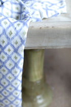 Ojo de Perdiz Indigo Indiano Fabric by Coordonné
