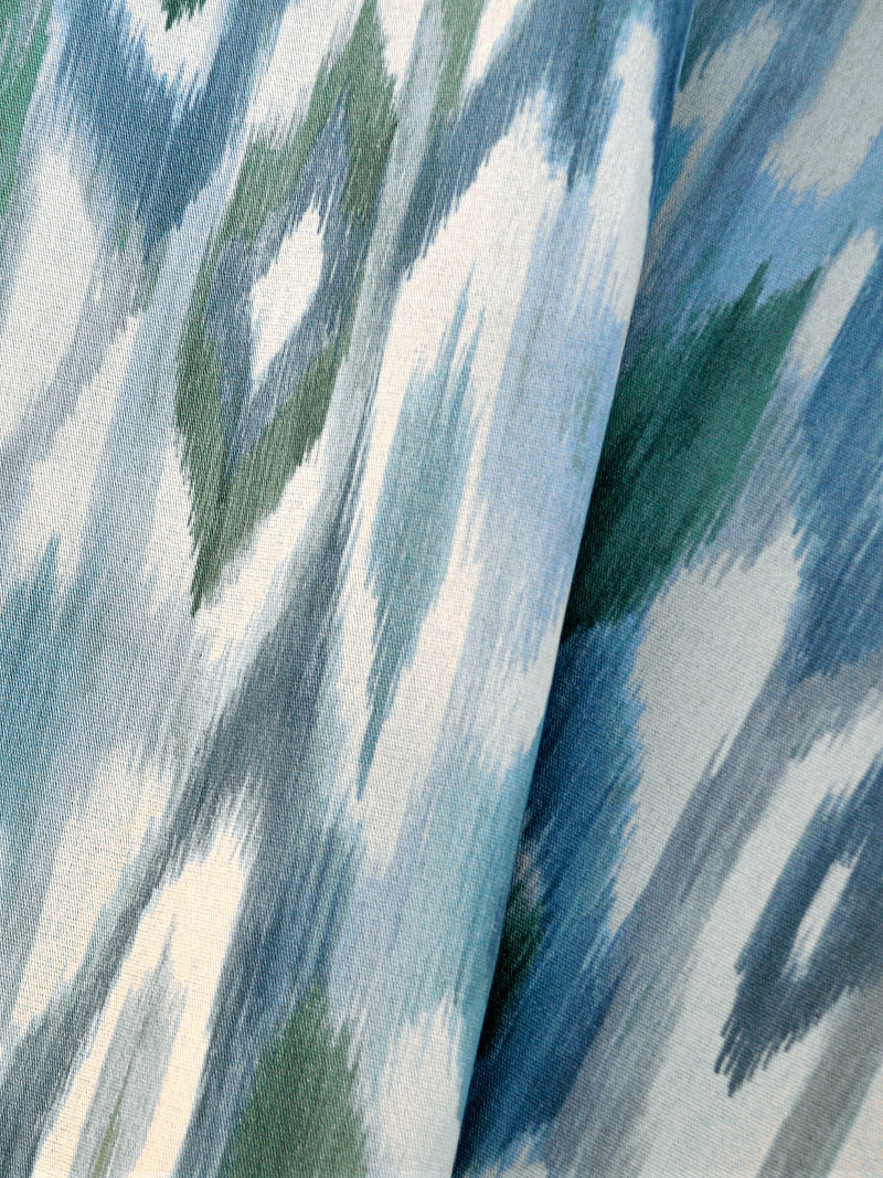 Abr Blue Ikart Outdoor Fabric by Coordonné