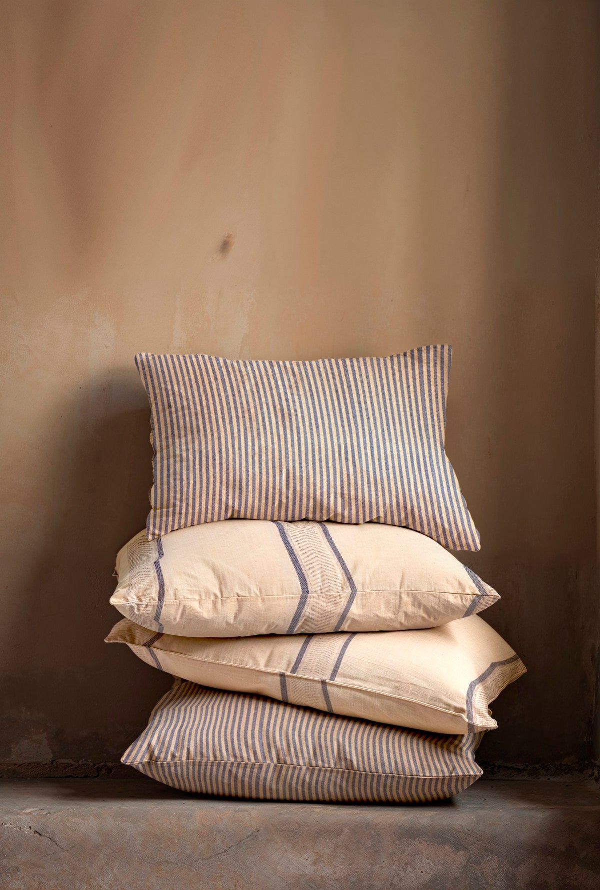 Animal Stripe Índigo Berber II Fabric by Coordonné