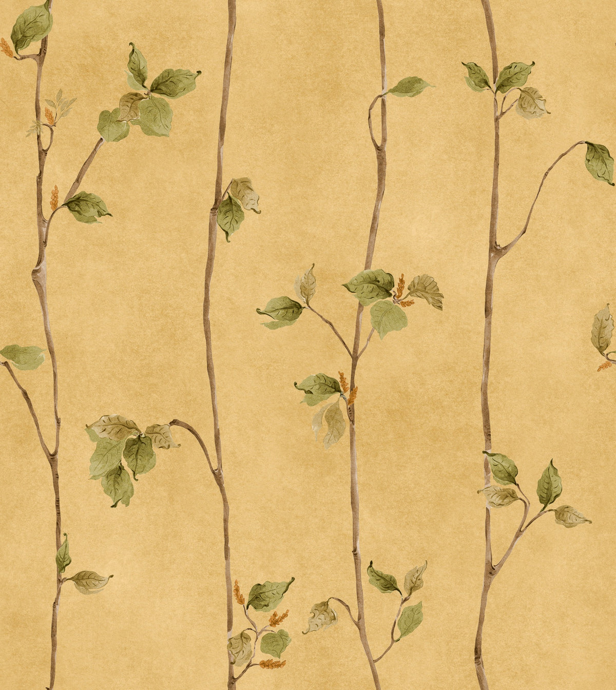 Azahar Ocre Sevilla Fabric by Coordonné