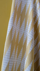 Backgammon Ocre Maasai Fabric by Coordonné