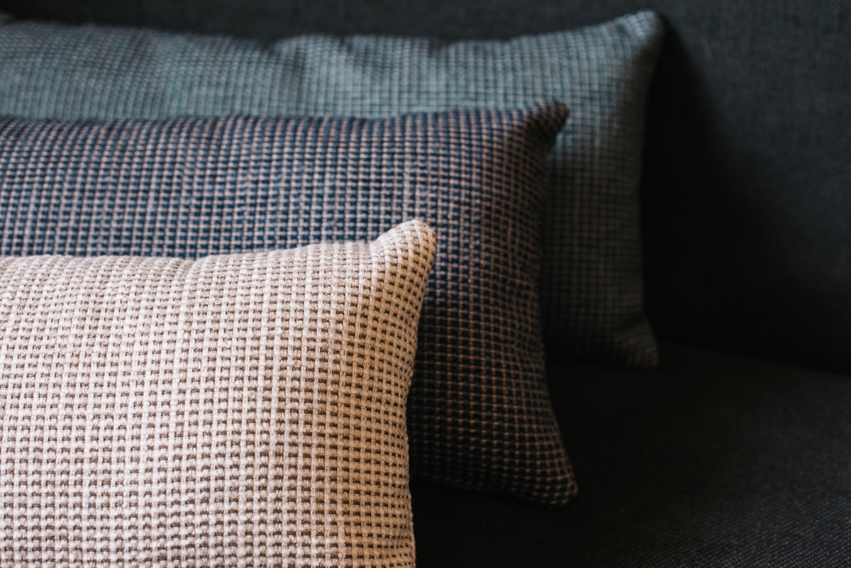 Bertoia Sapphire Mid-century Fabric by Coordonné