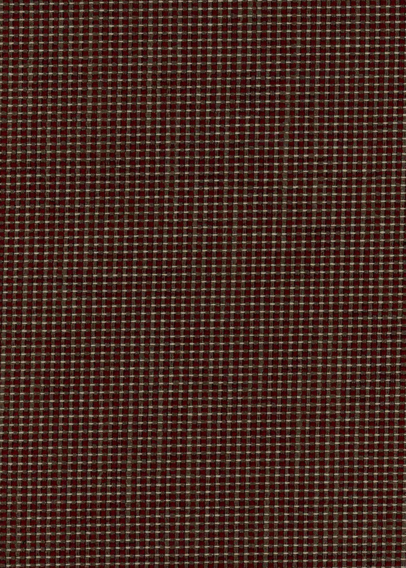 Bertoia Scarlet Mid-century Fabric by Coordonné