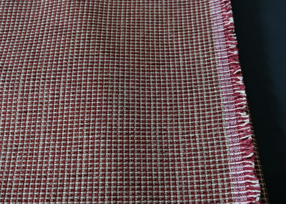 Bertoia Scarlet Mid-century Fabric by Coordonné