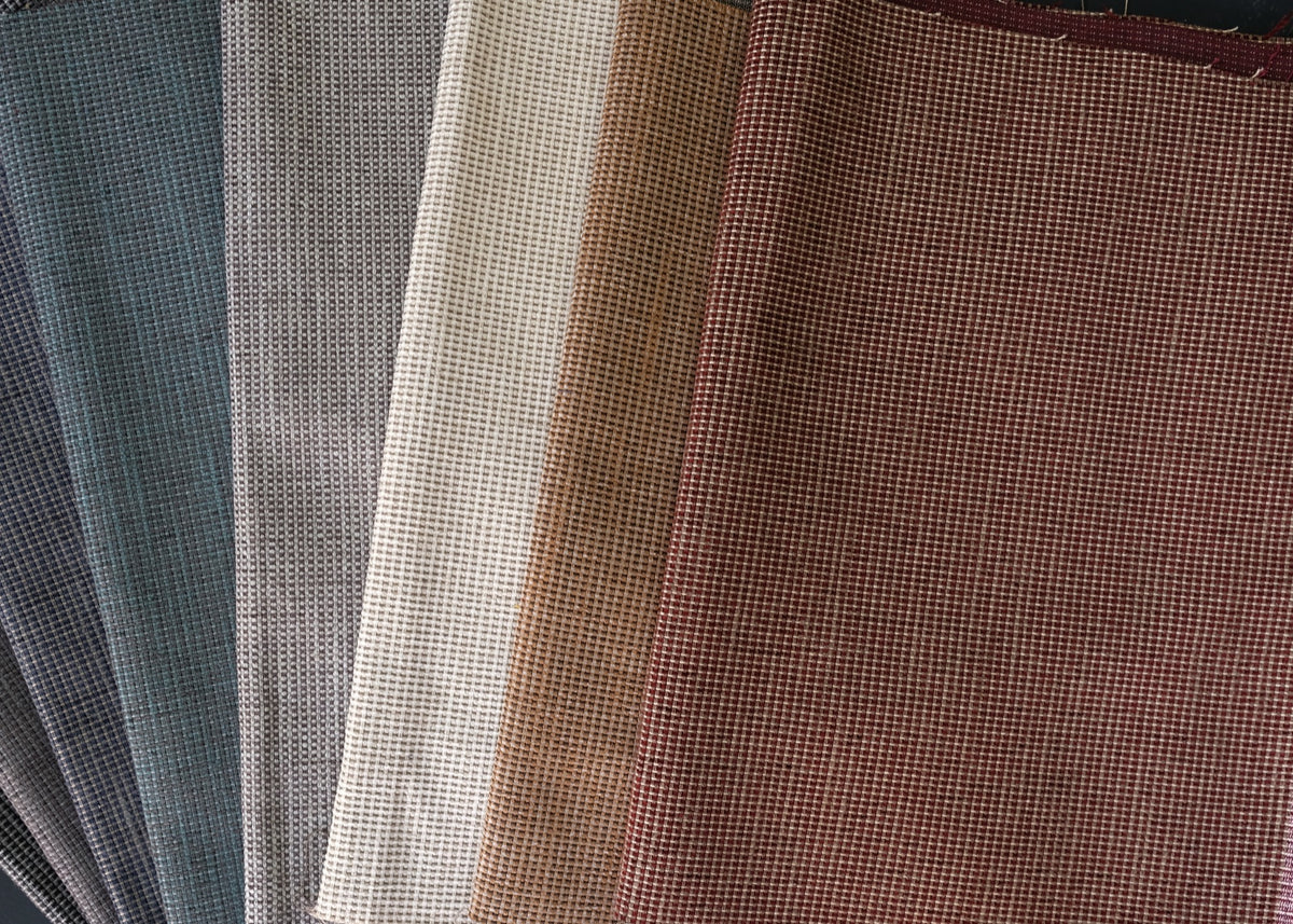 Bertoia Scarlet Mid-century Fabric by Coordonné