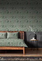 Birds Prosperity Jade Forbidden City Fabric by Coordonné