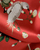 Birds Prosperity Ruby Forbidden City Fabric by Coordonné