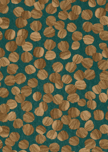 Brush Emerald Artisan Fabric by Coordonné