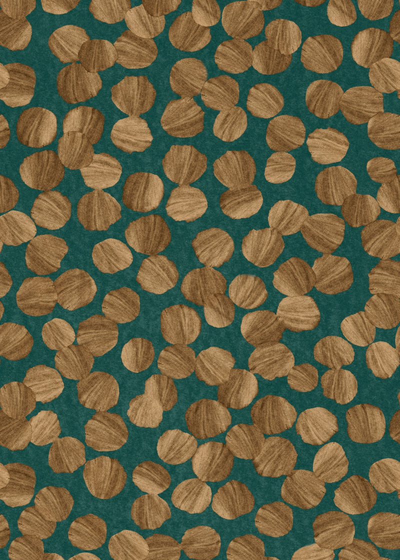 Brush Emerald Artisan Fabric by Coordonné