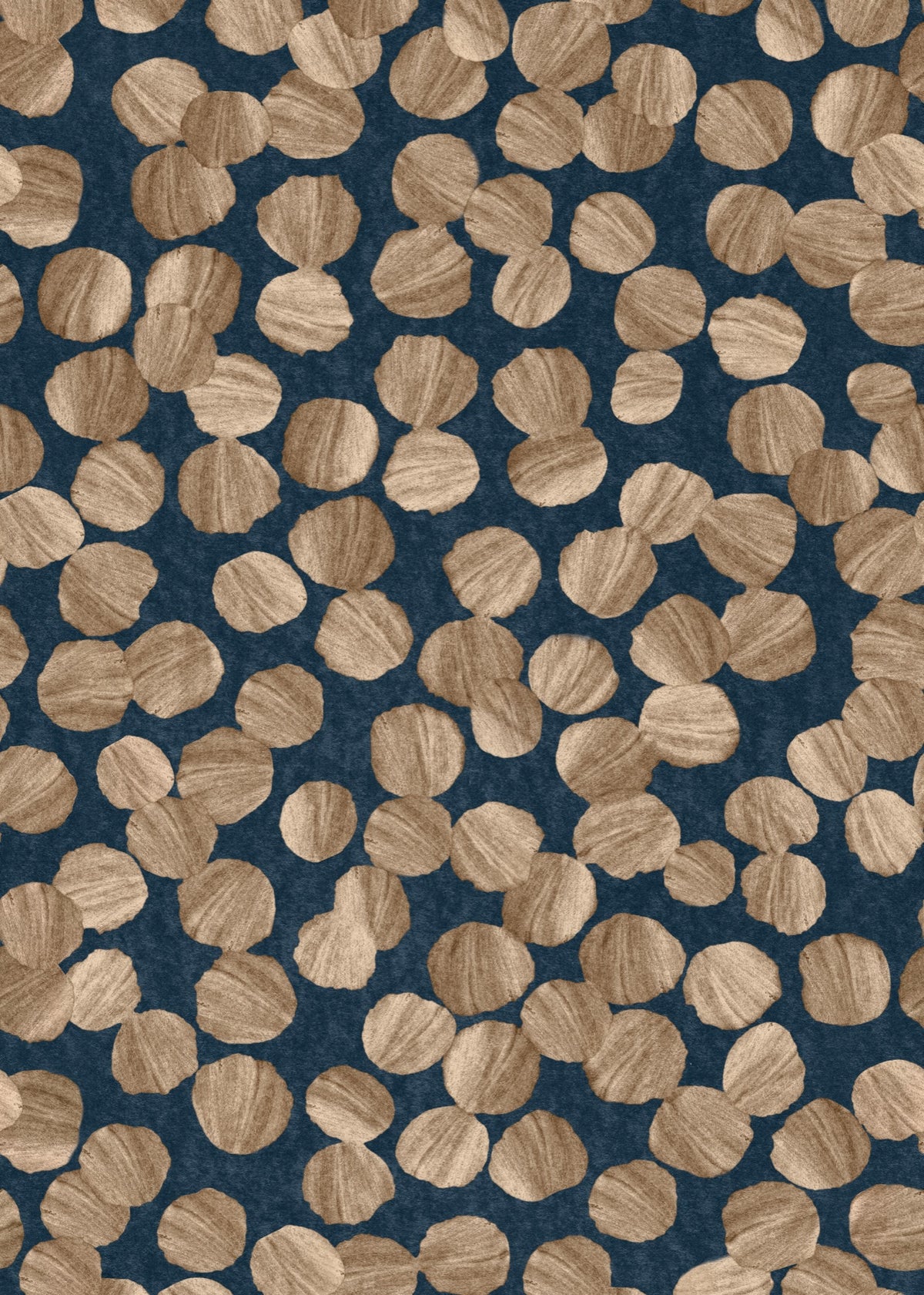 Brush Lapislazuli Artisan Fabric by Coordonné