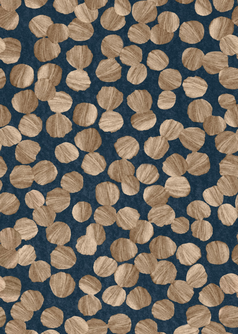 Brush Lapislazuli Artisan Fabric by Coordonné