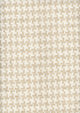 Check Beige Piccadilly Fabric by Coordonné