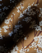 Cherry Blossom Honey Forbidden City Fabric by Coordonné