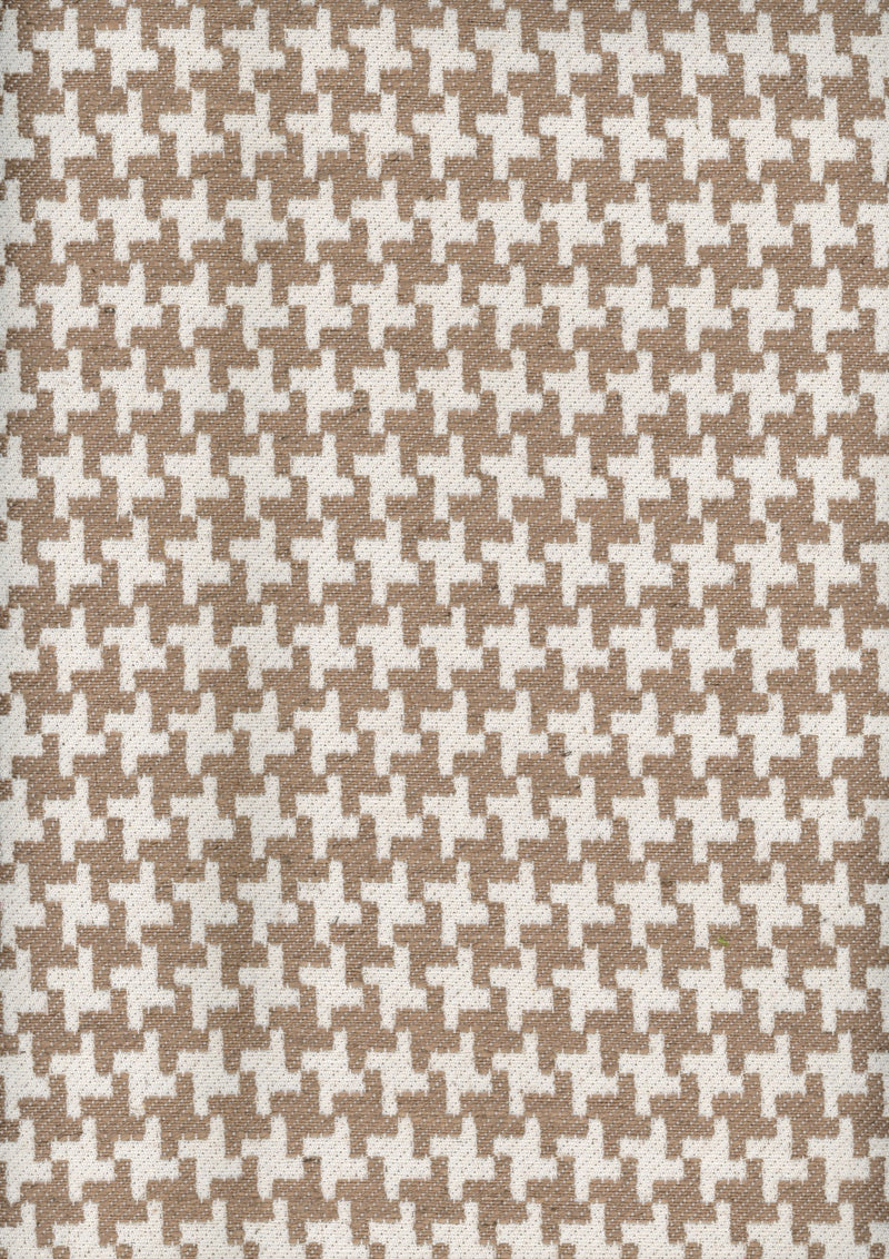 Check Sand Piccadilly Fabric by Coordonné