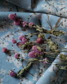 Cherry Blossom Turquoise Forbidden City Fabric by Coordonné