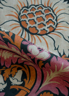Chinese Damask Coral Damaskus Fabric by Coordonné