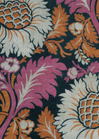 Chinese Damask Coral Damaskus Fabric by Coordonné