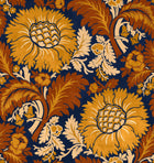 Chinese Damask Curry Damaskus Fabric by Coordonné