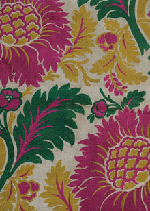 Chinese Damask Fuchsia Damaskus Fabric by Coordonné