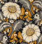 Chinese Damask Papyrus Damaskus Fabric by Coordonné
