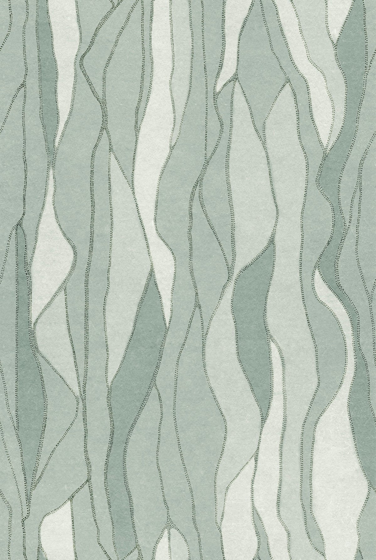 Collage Lagoon Artisan Fabric by Coordonné