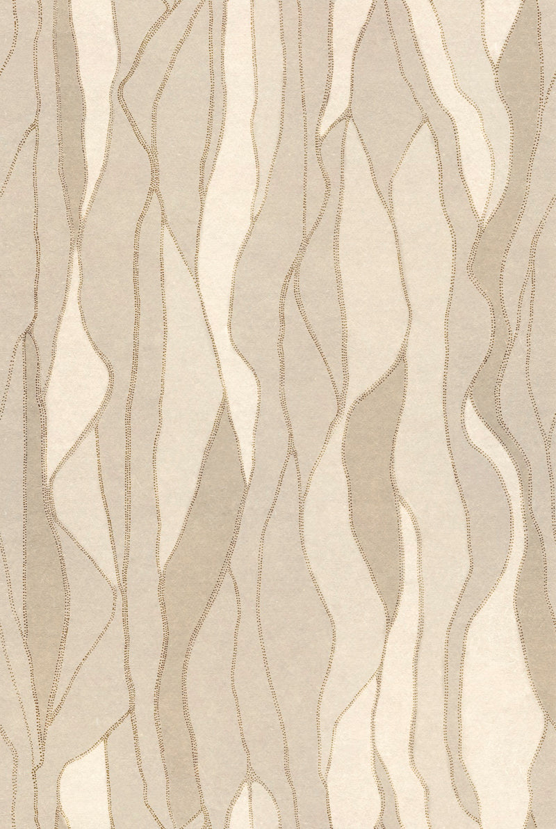 Collage Sand Artisan Fabric by Coordonné