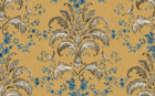 French Damask Curry Damaskus Fabric by Coordonné