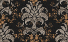 French Damask Onyx Damaskus Fabric by Coordonné