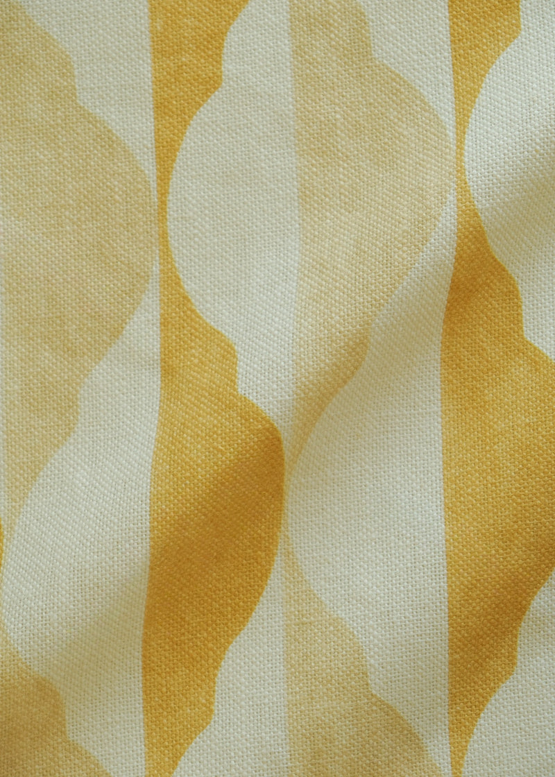 Giralda Ocre Sevilla Fabric by Coordonné