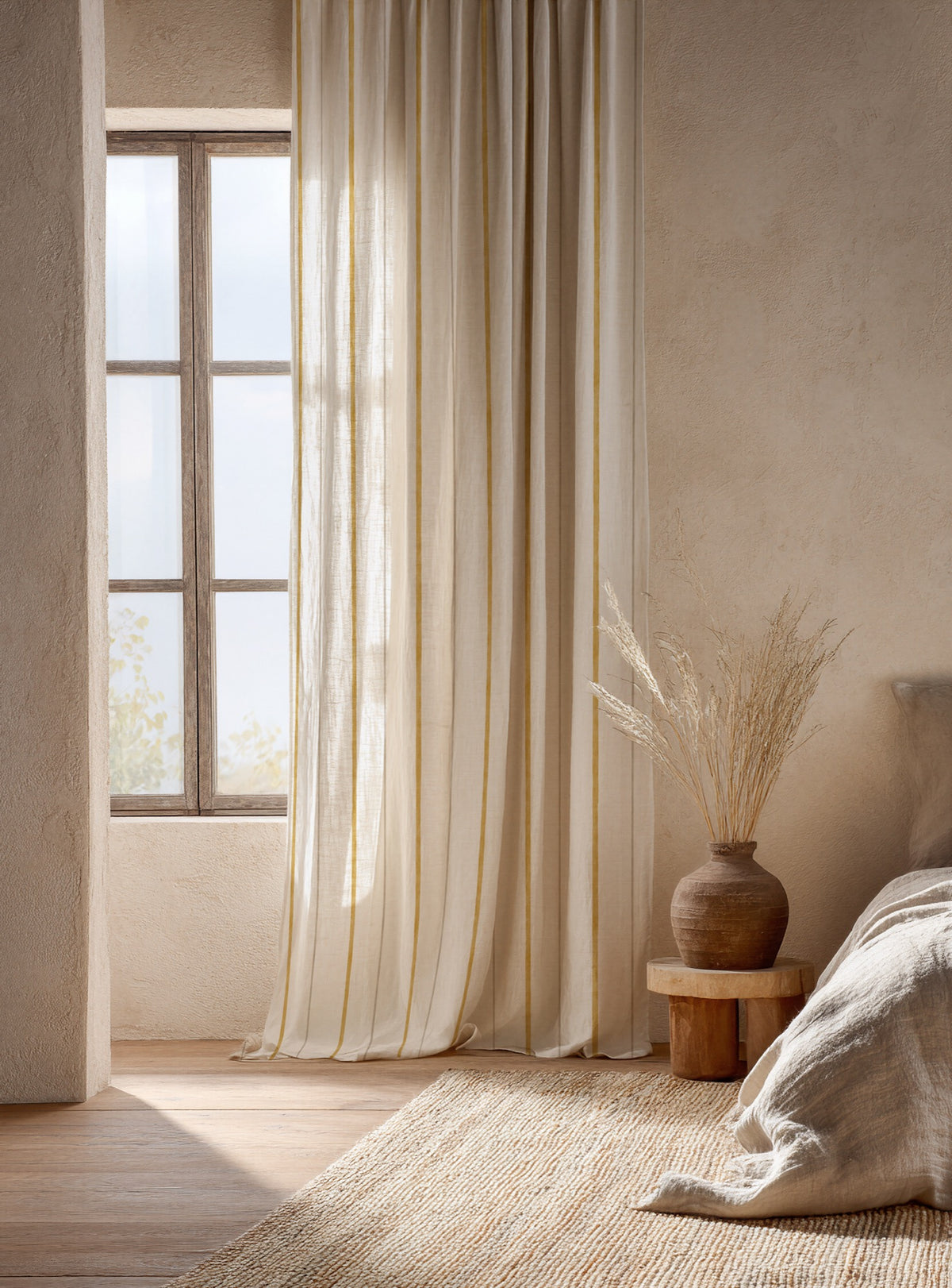 Guadalquivir Ocre Sevilla Fabric by Coordonné