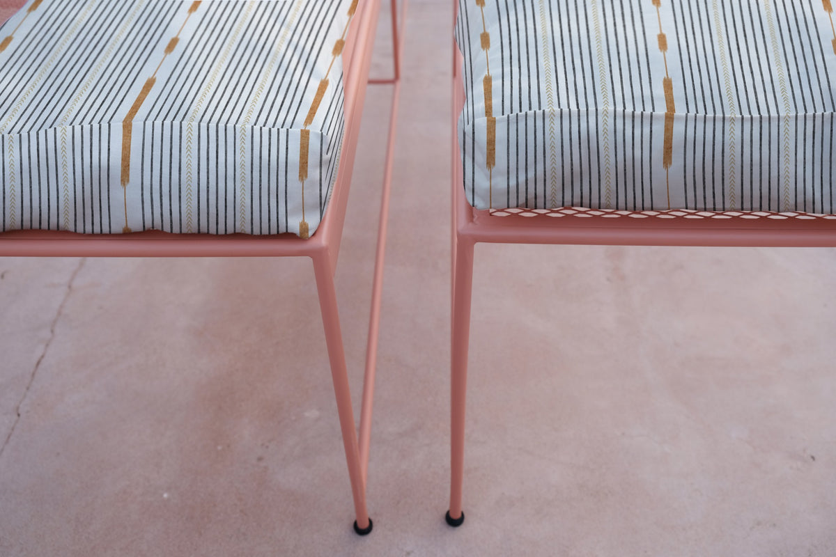Huipil Black Ikart Outdoor II Fabric by Coordonné