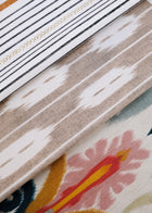 Huipil Black Ikart Outdoor II Fabric by Coordonné