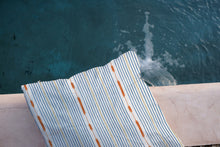 Huipil Blue Ikart Outdoor II Fabric by Coordonné