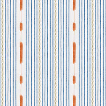 Huipil Blue Ikart Outdoor II Fabric by Coordonné