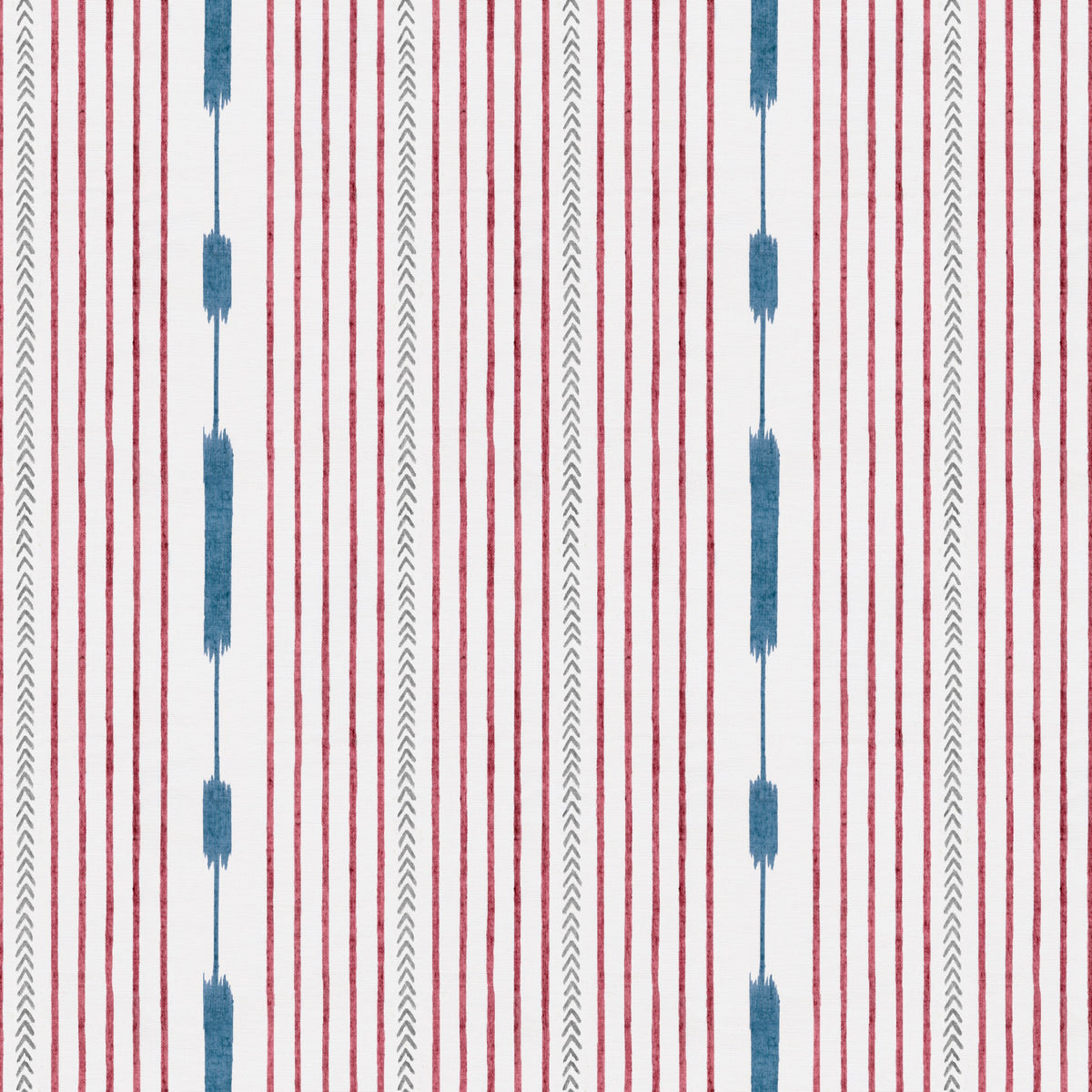 Huipil Red Ikart Outdoor II Fabric by Coordonné