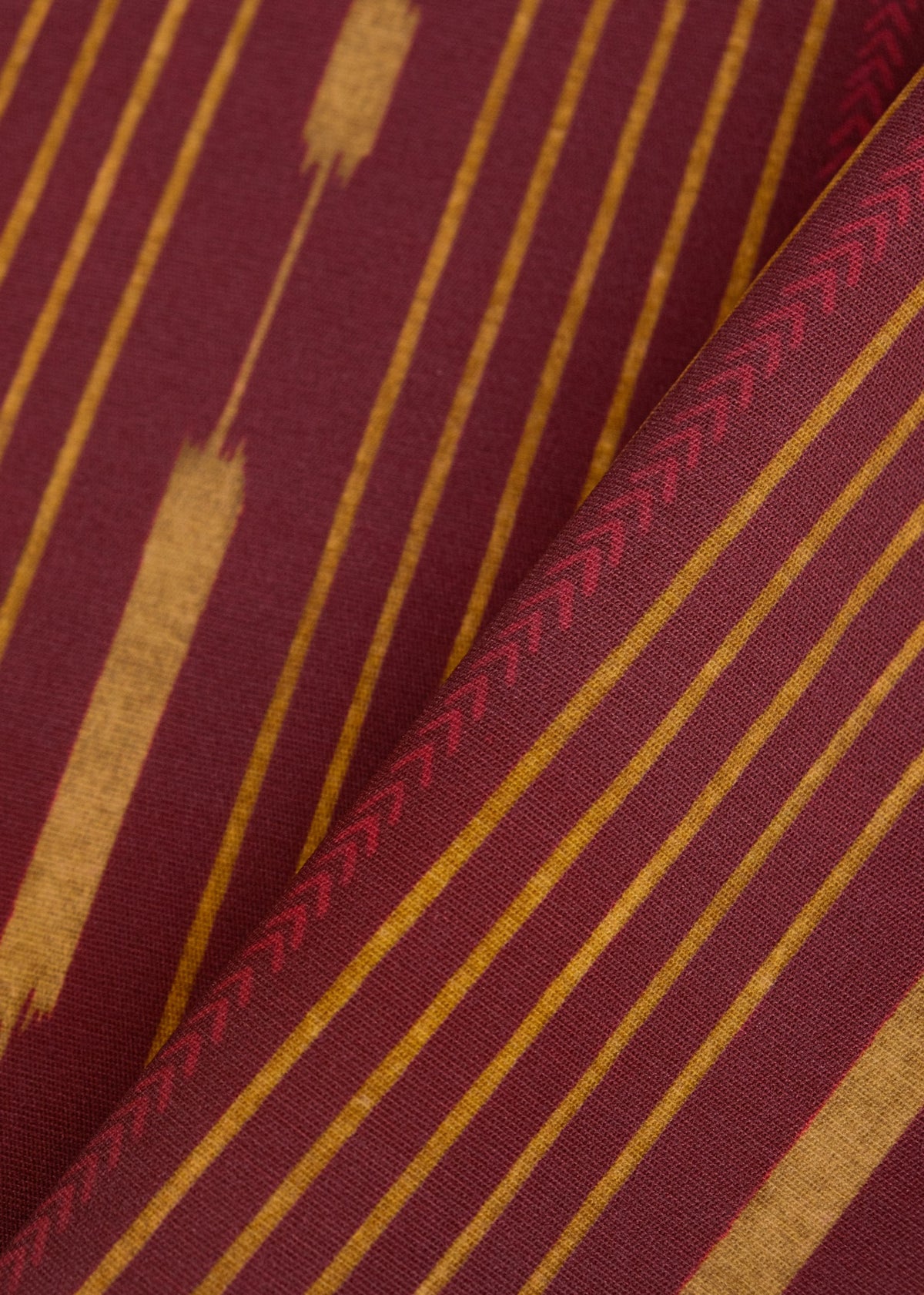 Huipil Wine Ikart Outdoor II Fabric by Coordonné