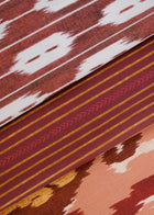 Huipil Wine Ikart Outdoor II Fabric by Coordonné