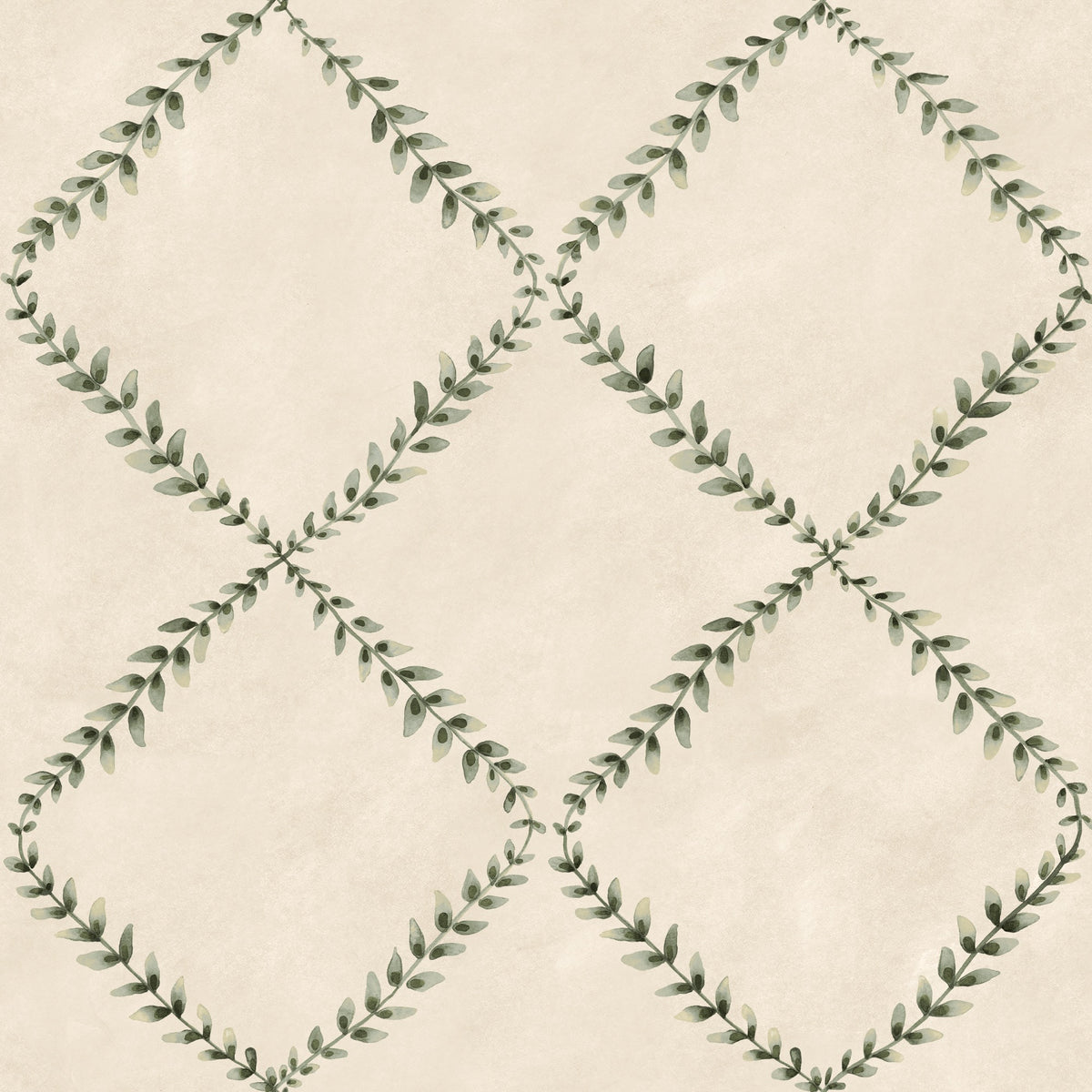 Ivy Garland Bone Cotswolds Fabric by Coordonné