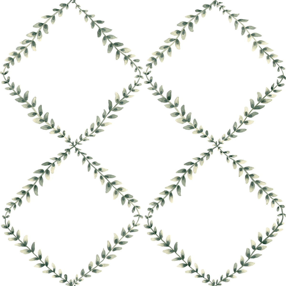 Ivy Garland Mint Cotswolds Fabric by Coordonné
