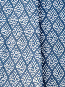 Kasuri Blue Ikart Outdoor Fabric by Coordonné