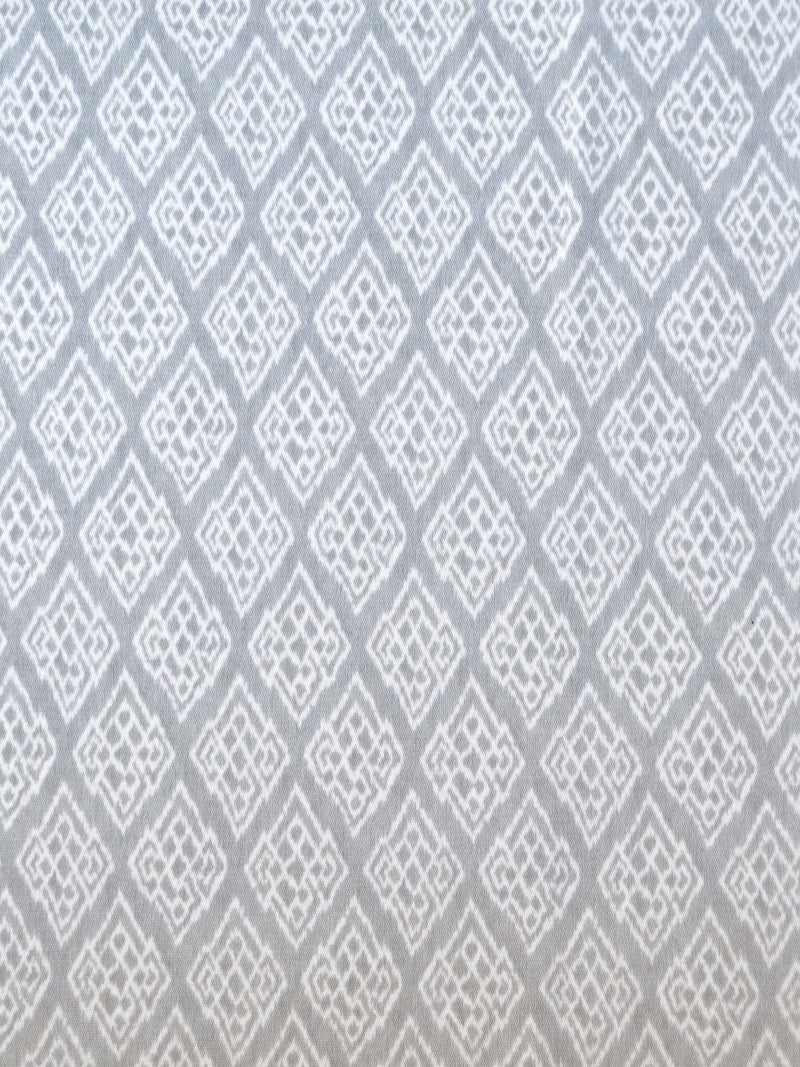 Kasuri Grey Ikart Outdoor Fabric by Coordonné