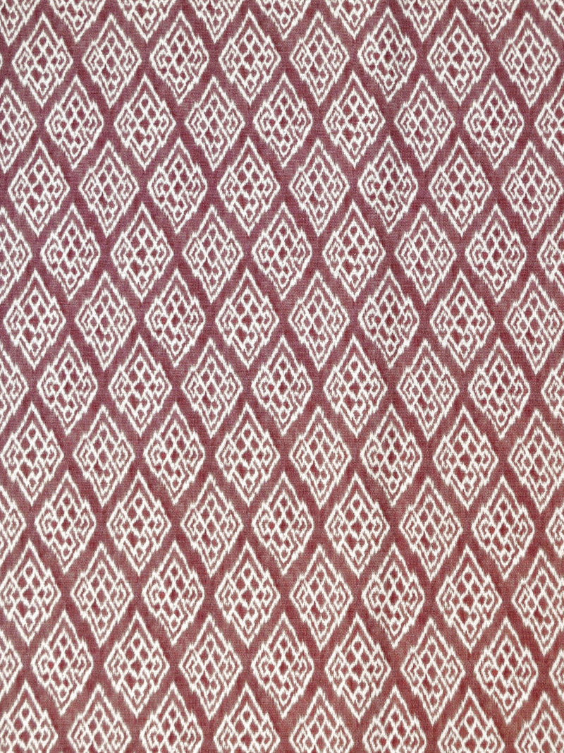 Kasuri Wine Ikart Outdoor Fabric by Coordonné