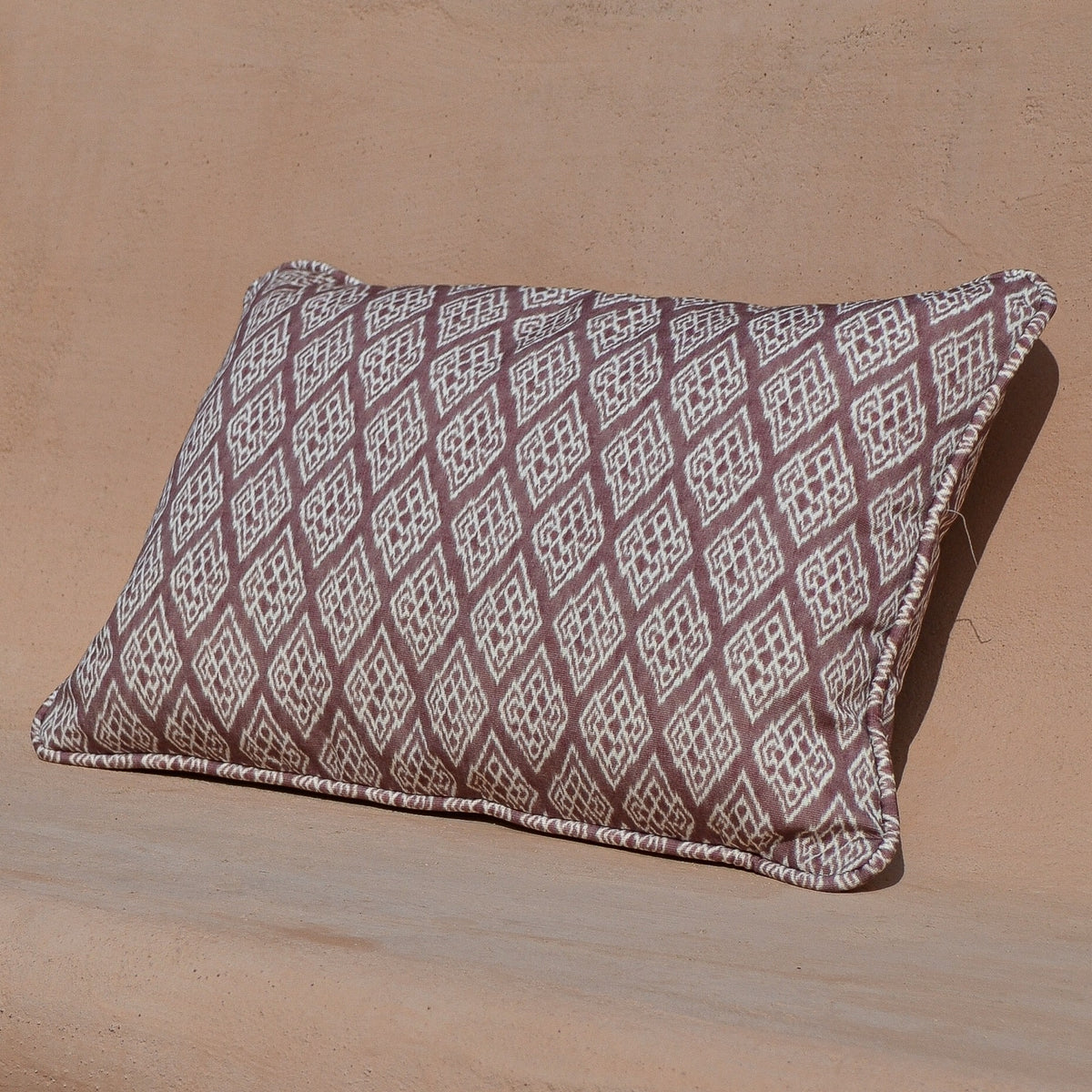 Kasuri Wine Ikart Outdoor Fabric by Coordonné